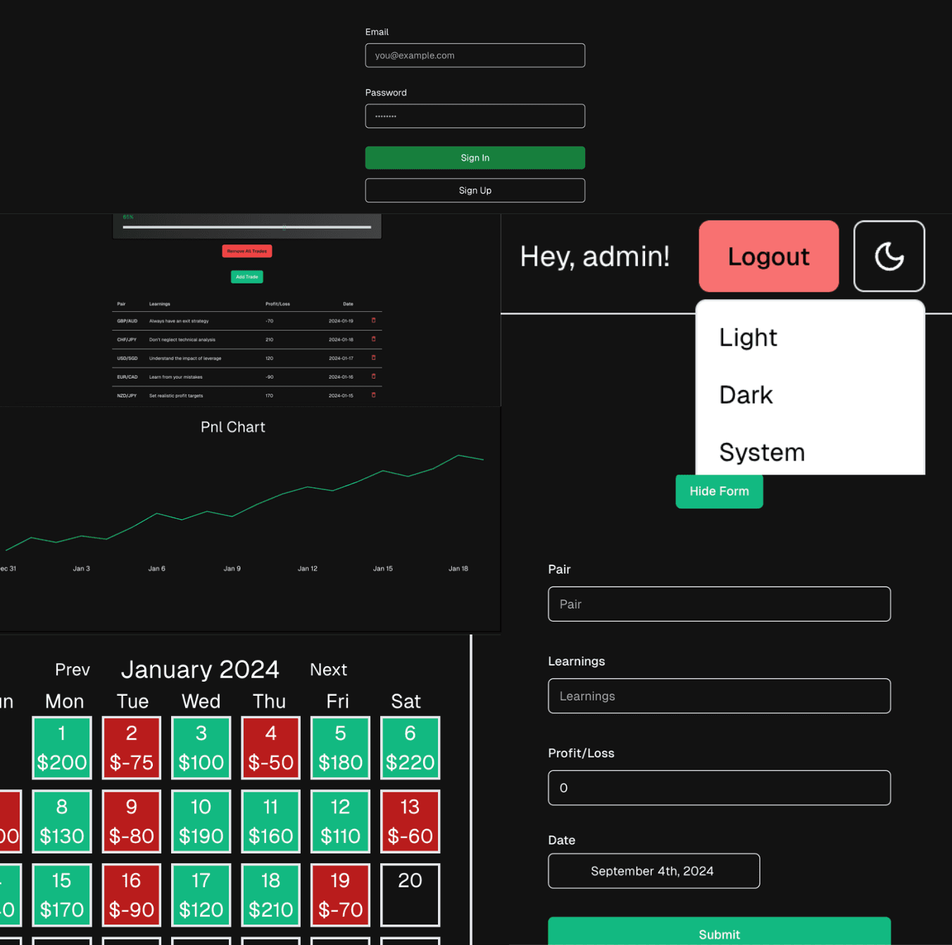 Trading Journal